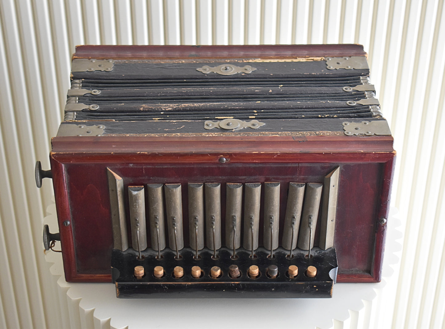 Excelsior Fabrikmark Antique Accordion – 1890
