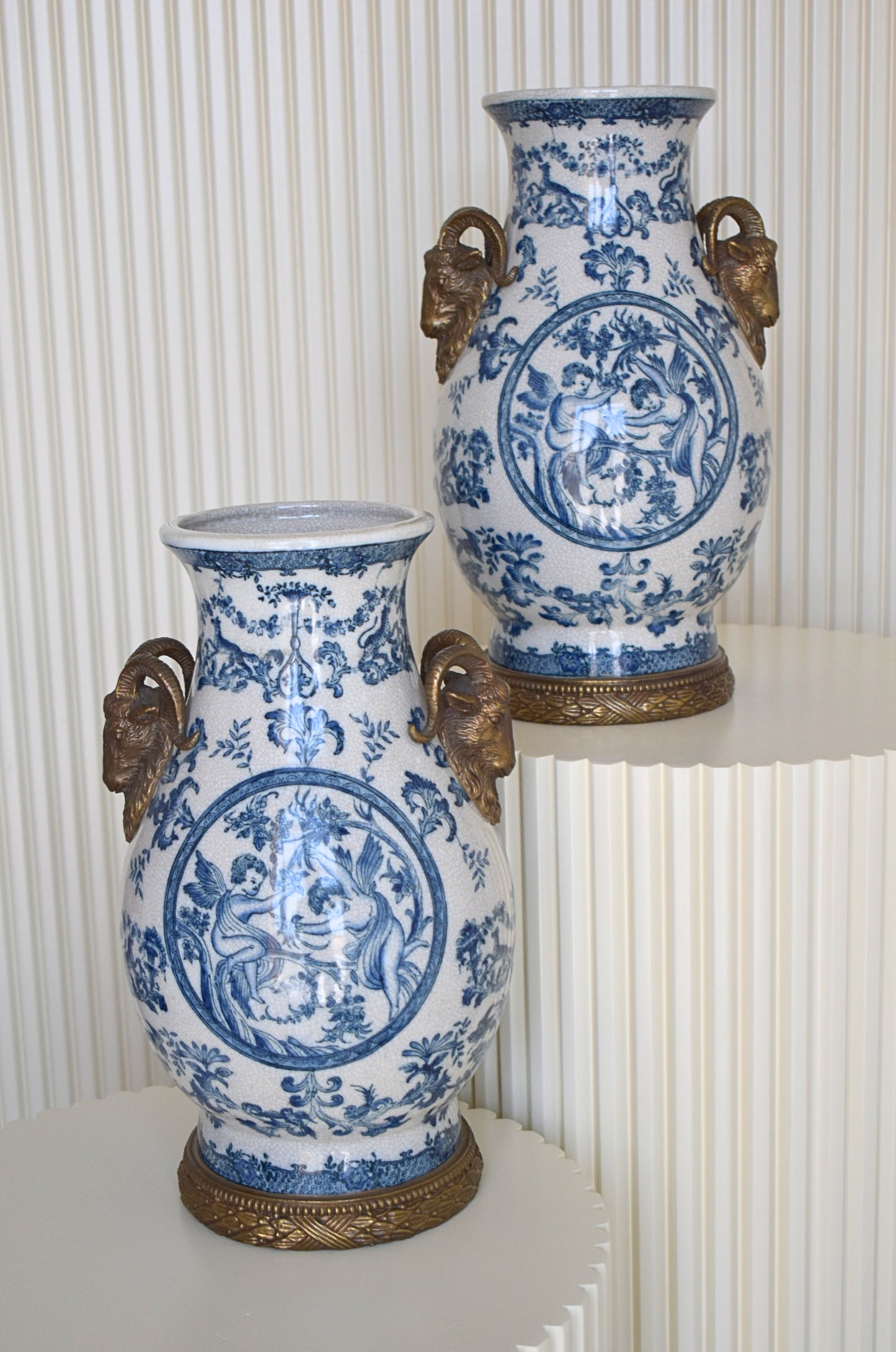 Pair of Wong Lee Vases
