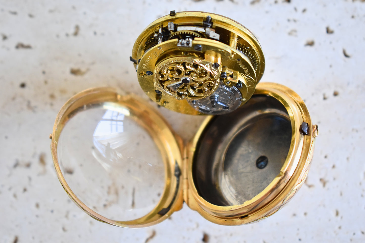 1775 Philippe Terrot & Fazy Verge Pocket Watch