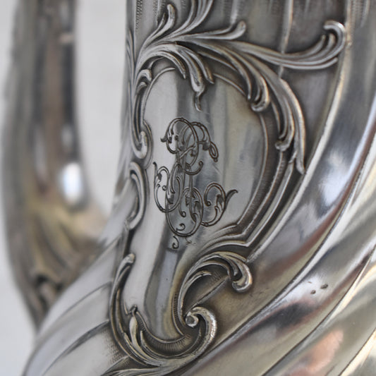 French Gallia/Christofle Silver-Plated Teapot, Early 20th Century