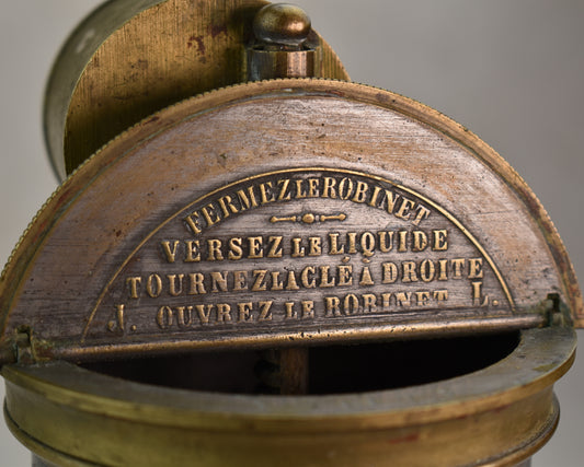 Antique French Dr. Eguisier Medical Irrigator, Late 19th Century