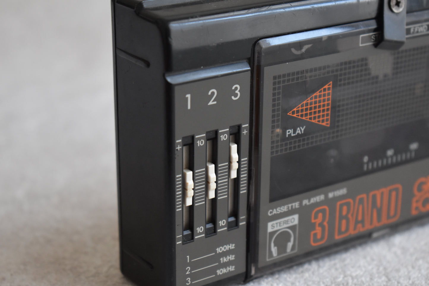Vintage 1970s Brandt Cassette Player