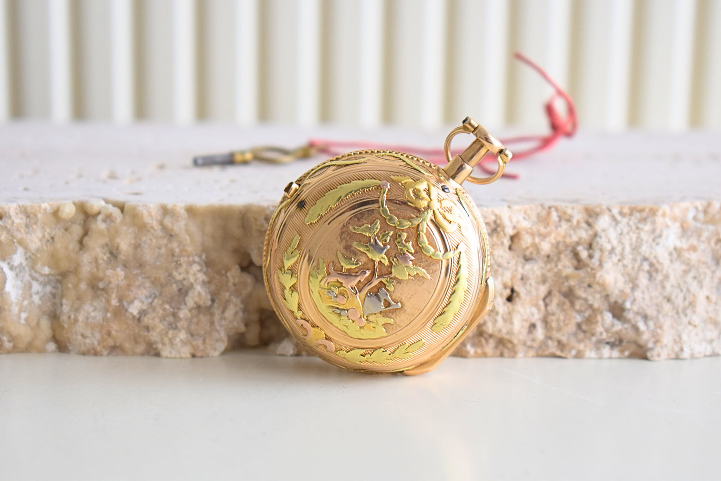 1775 Philippe Terrot & Fazy Verge Pocket Watch
