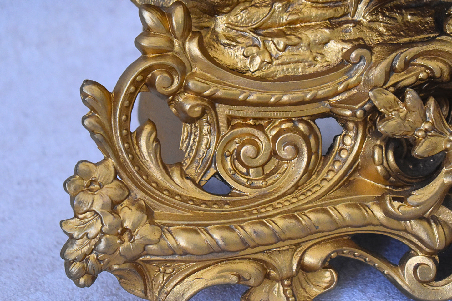 Antique French Mantel Clock – “Allégories des Vendanges et Moissons” by Magnin & MV
