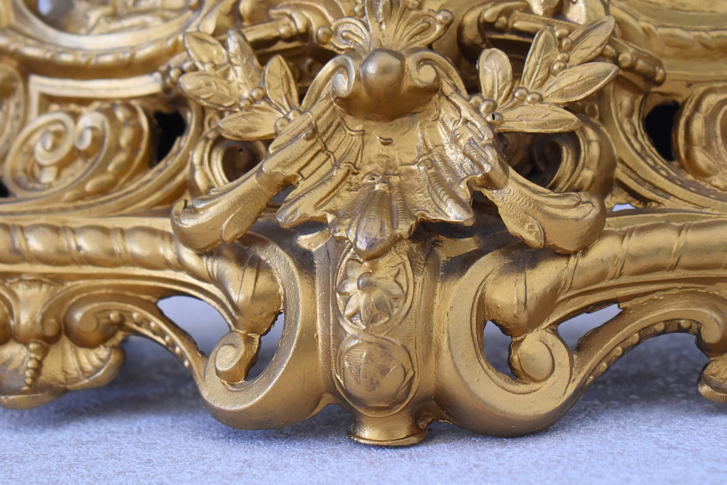 Antique French Mantel Clock – “Allégories des Vendanges et Moissons” by Magnin & MV