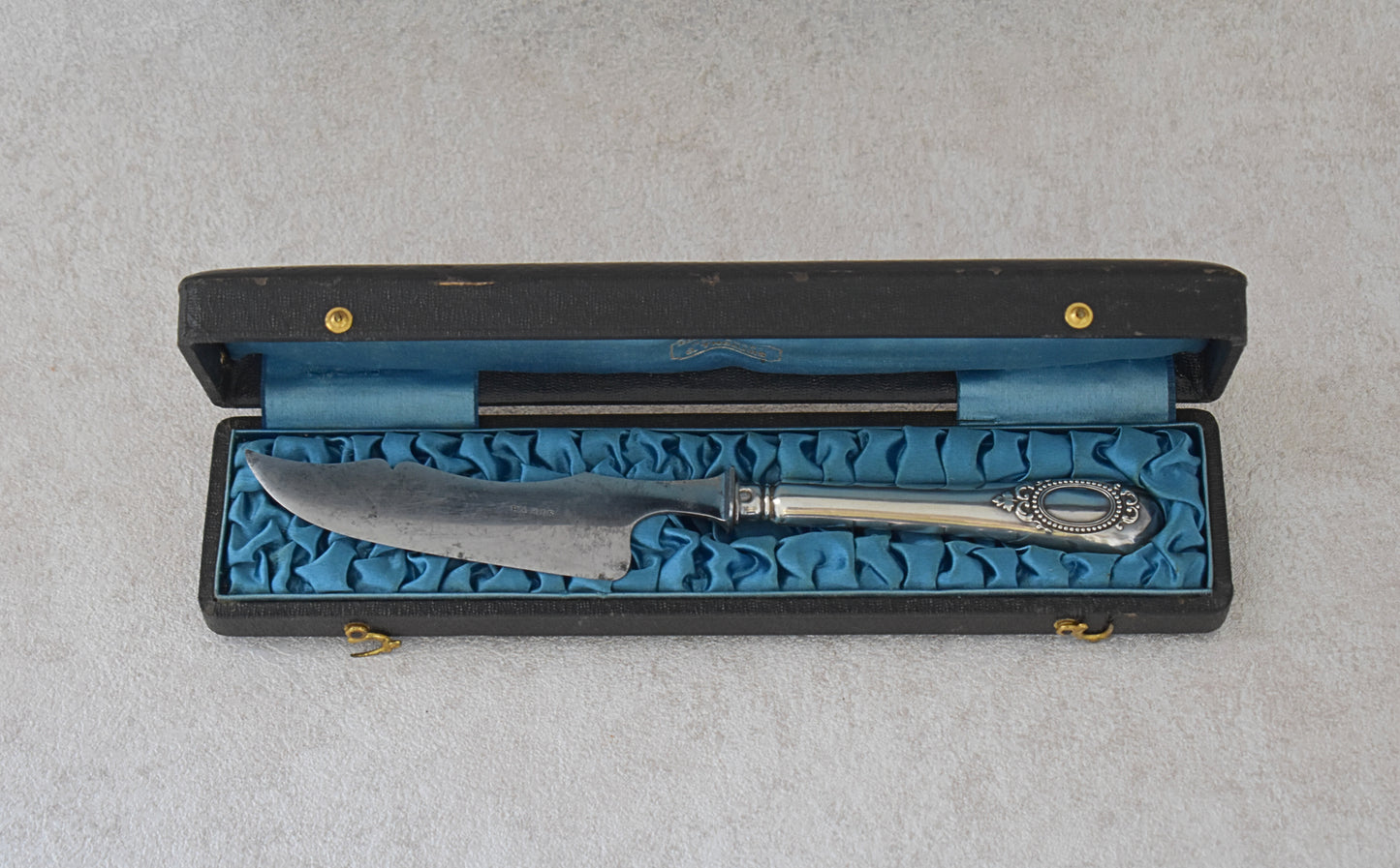 Silver Butter Knife by Henri Soufflot