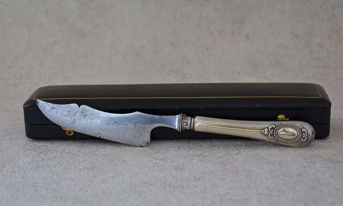 Silver Butter Knife by Henri Soufflot