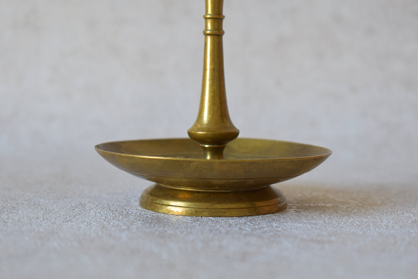 Mid-20th Century Vintage Brass Candlestick