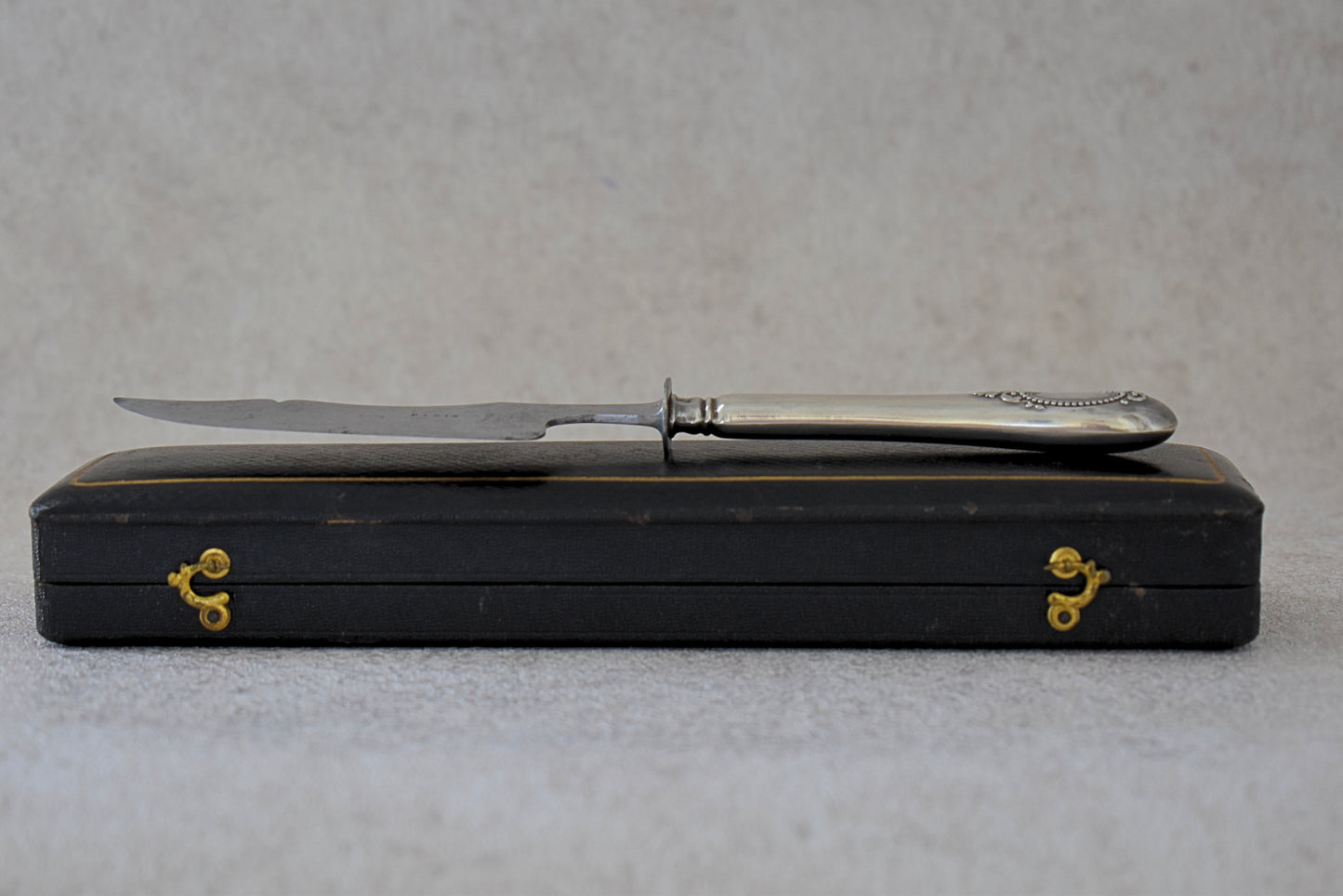 Silver Butter Knife by Henri Soufflot