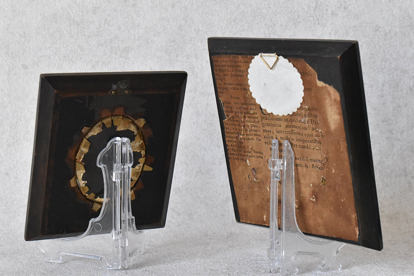Pair of French Portrait Miniatures, 19th Century Revival