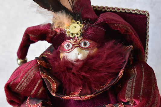 Vintage Musical Jester Automaton, 1970s