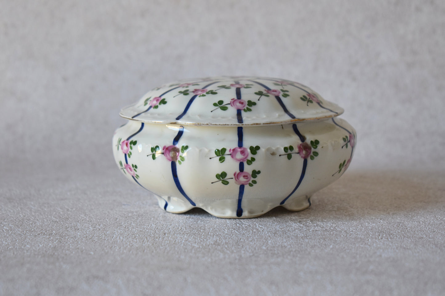 Vintage Limoges Porcelain Jewellery Box