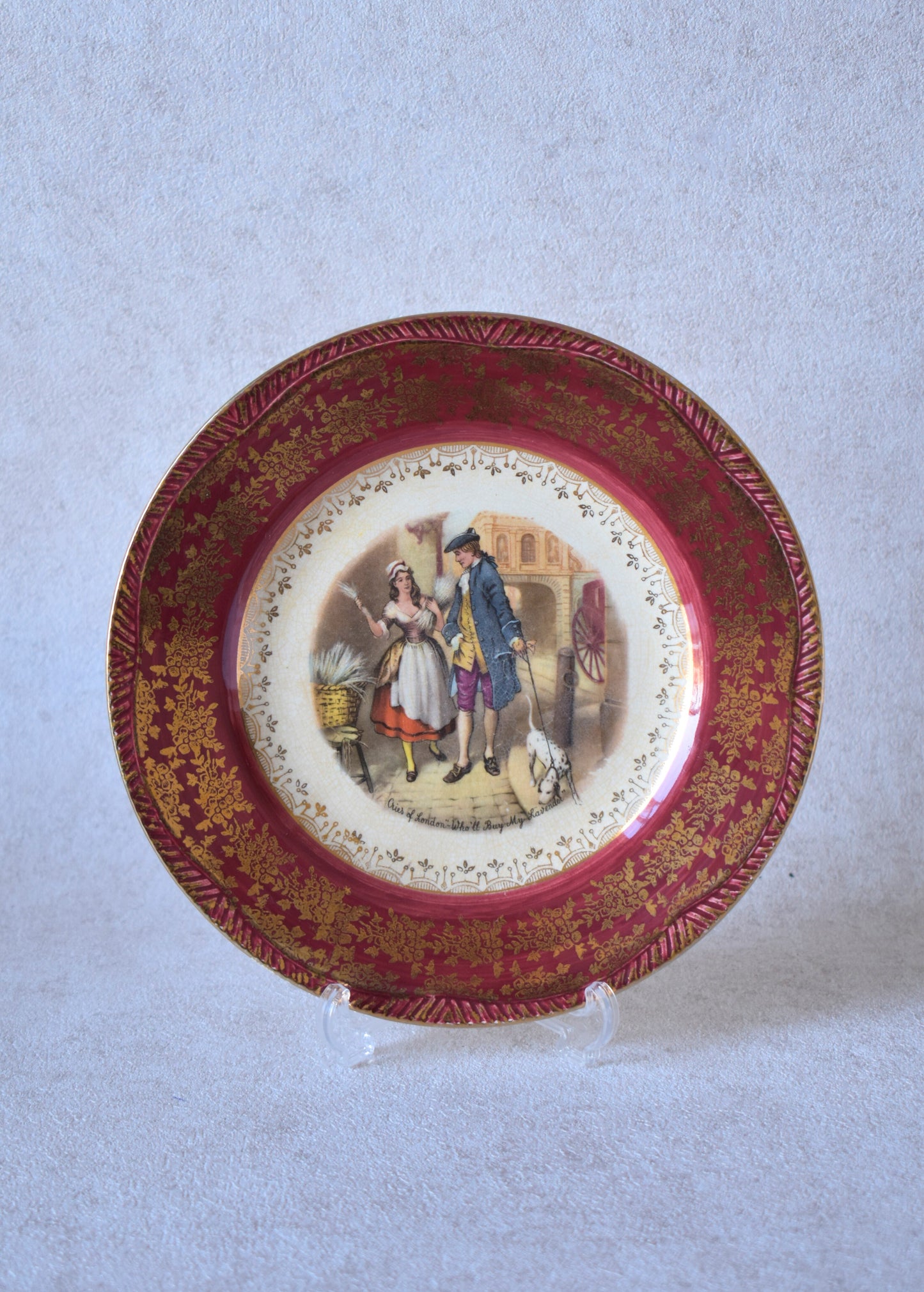 Vintage Royal Alma Porcelain Plate, 1950s England