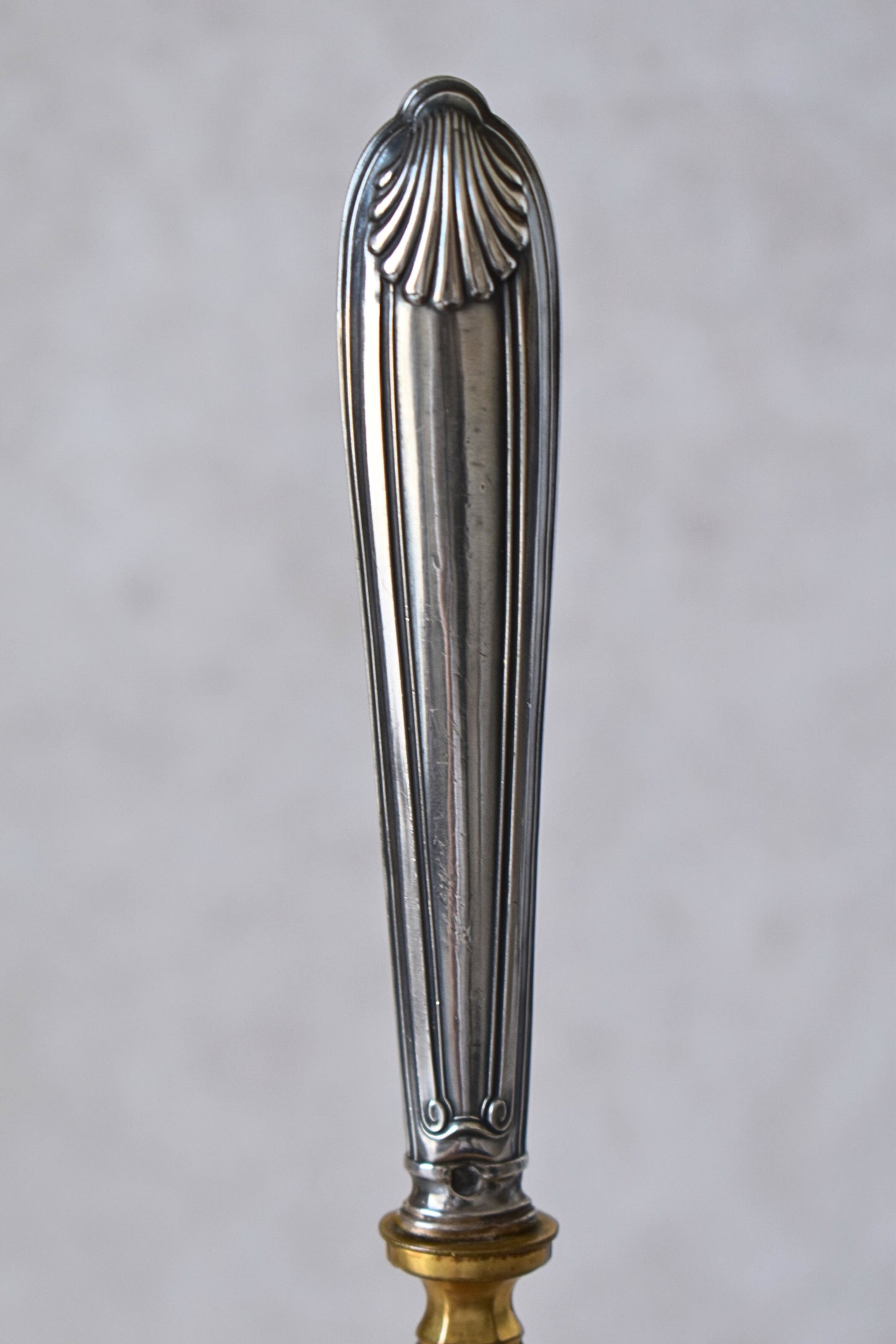 Antique French Silver Cake Server