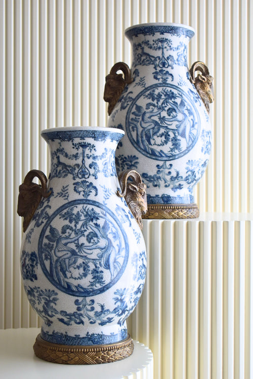 Pair of Wong Lee Vases