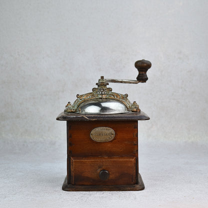 Antique French Japy Frères Coffee Grinder, Early 20th Century