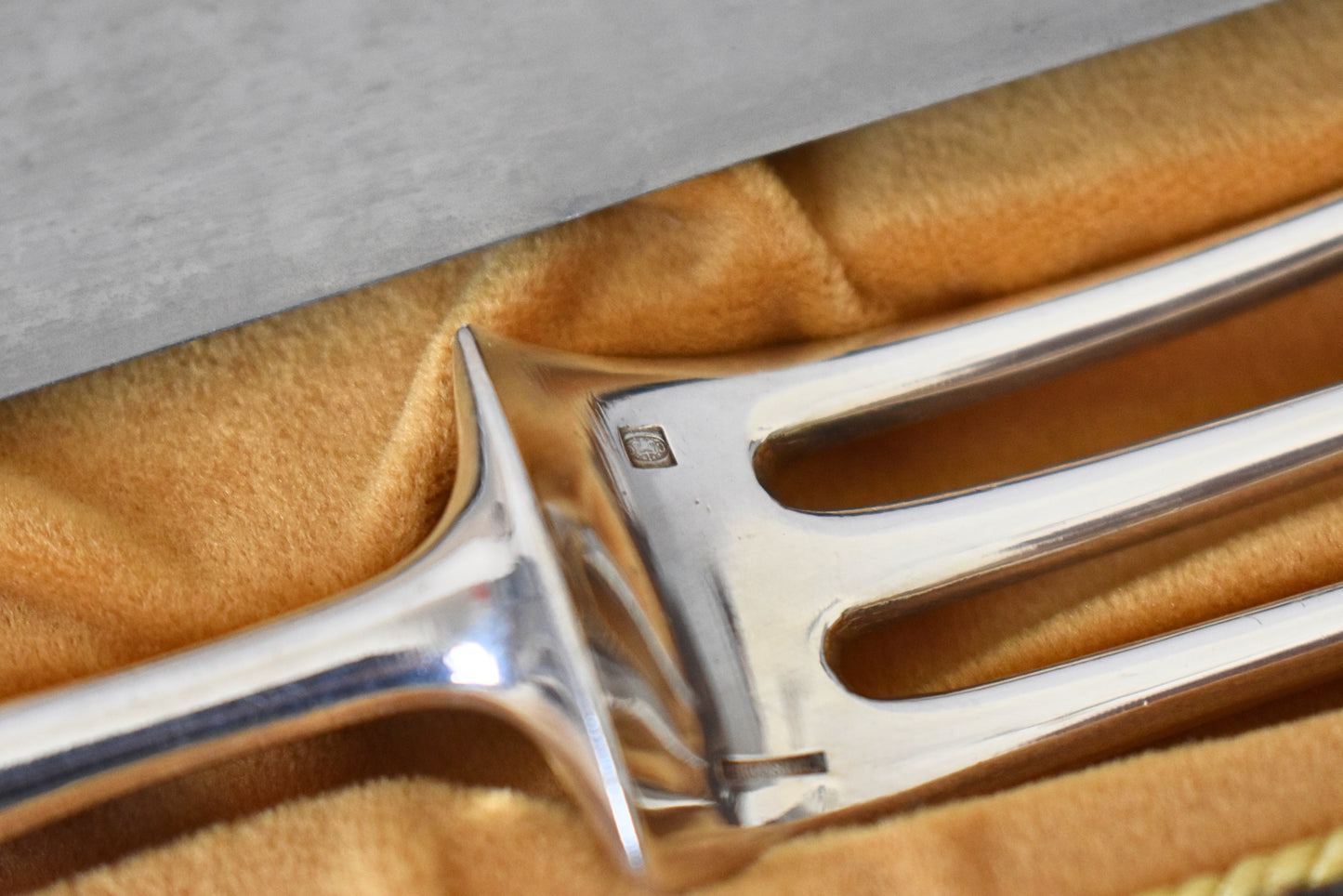 Christofle French Silver-Plated Carving Set, Circa 1900