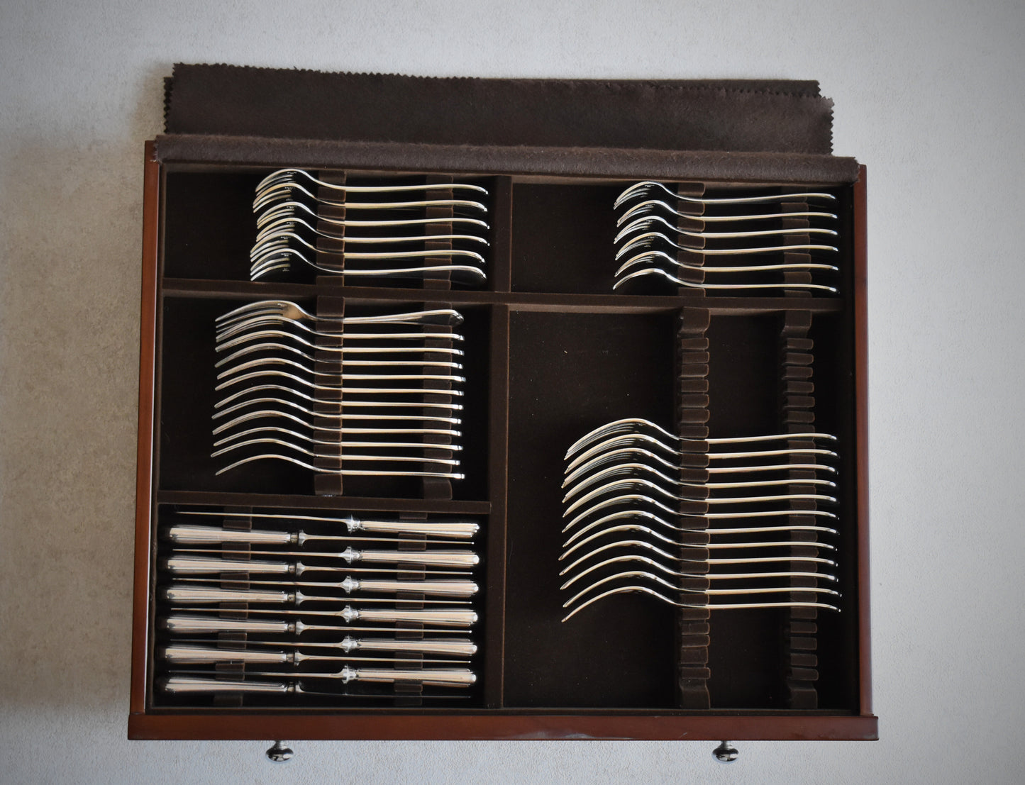 Christofle Spatours Silver-Plated Flatware Set of 12