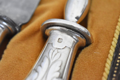Christofle French Silver-Plated Carving Set, Circa 1900