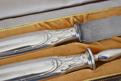 Christofle French Silver-Plated Carving Set, Circa 1900