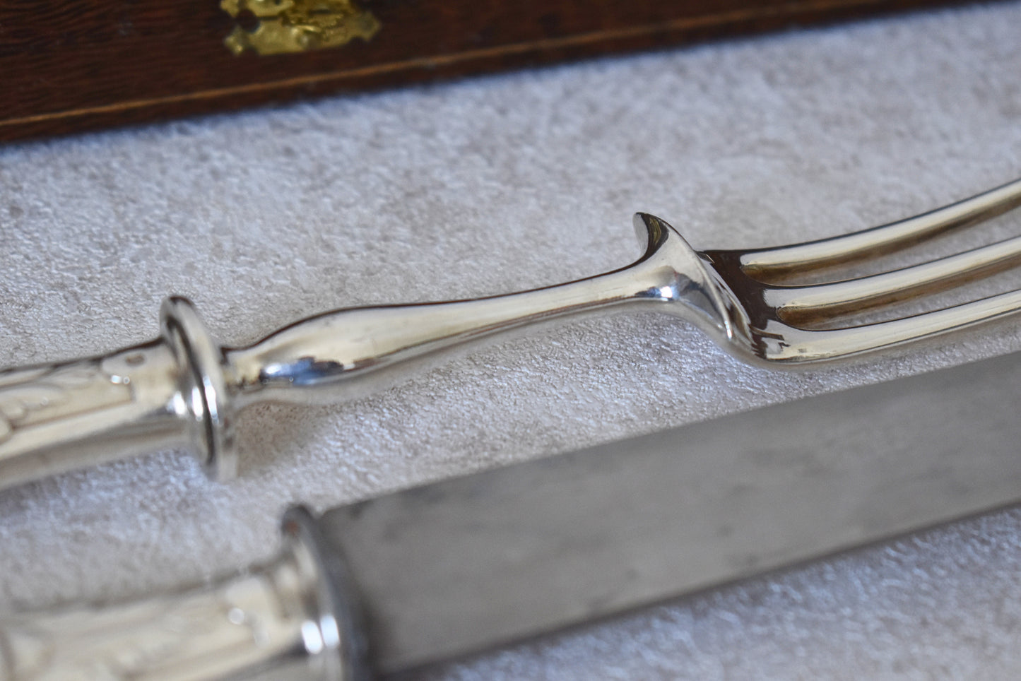 Christofle French Silver-Plated Carving Set, Circa 1900