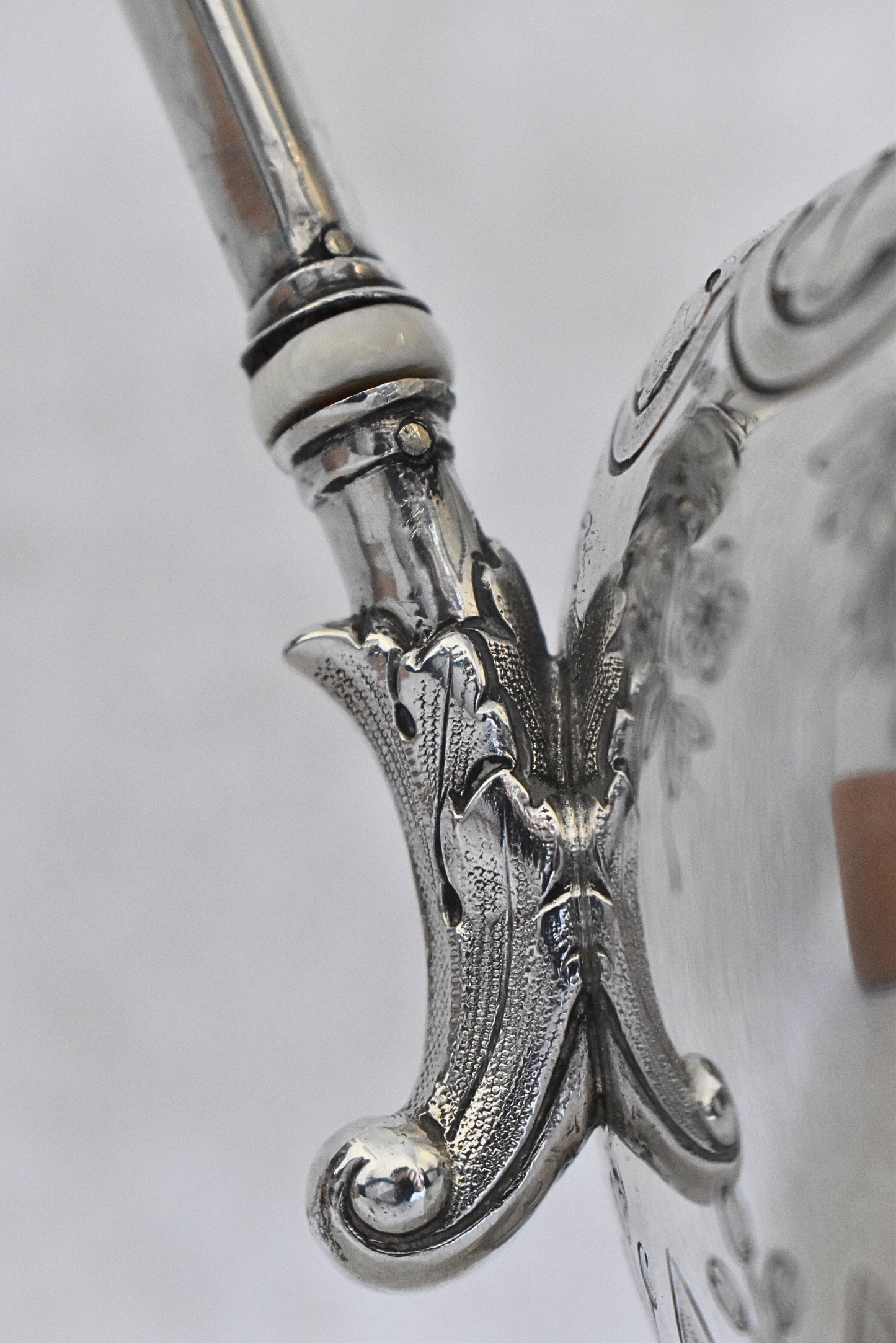 Exquisite Early 19th Century Odiot Silver Teapot