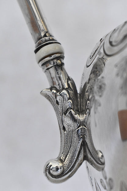 Exquisite Early 19th Century Odiot Silver Teapot