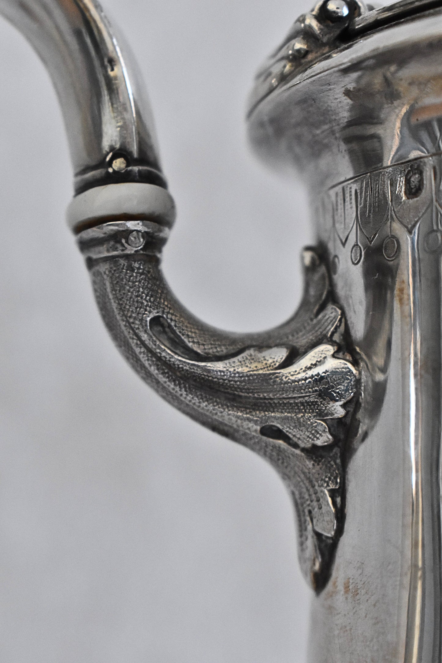 Exquisite Early 19th Century Odiot Silver Teapot