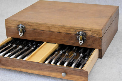 Vintage François Frionnet Cutlery Set 1930s–1950s