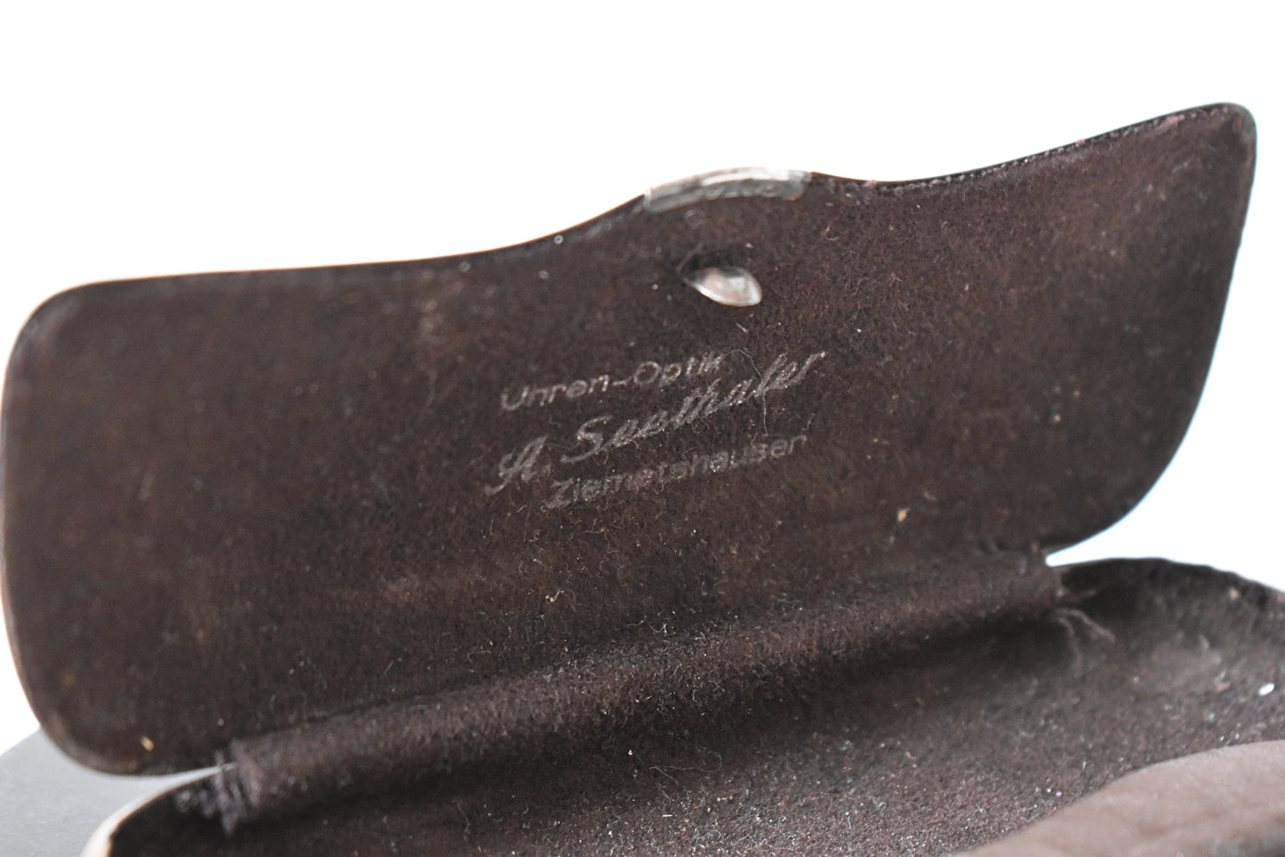 Antique Wire-Frame Spectacles with Original Case