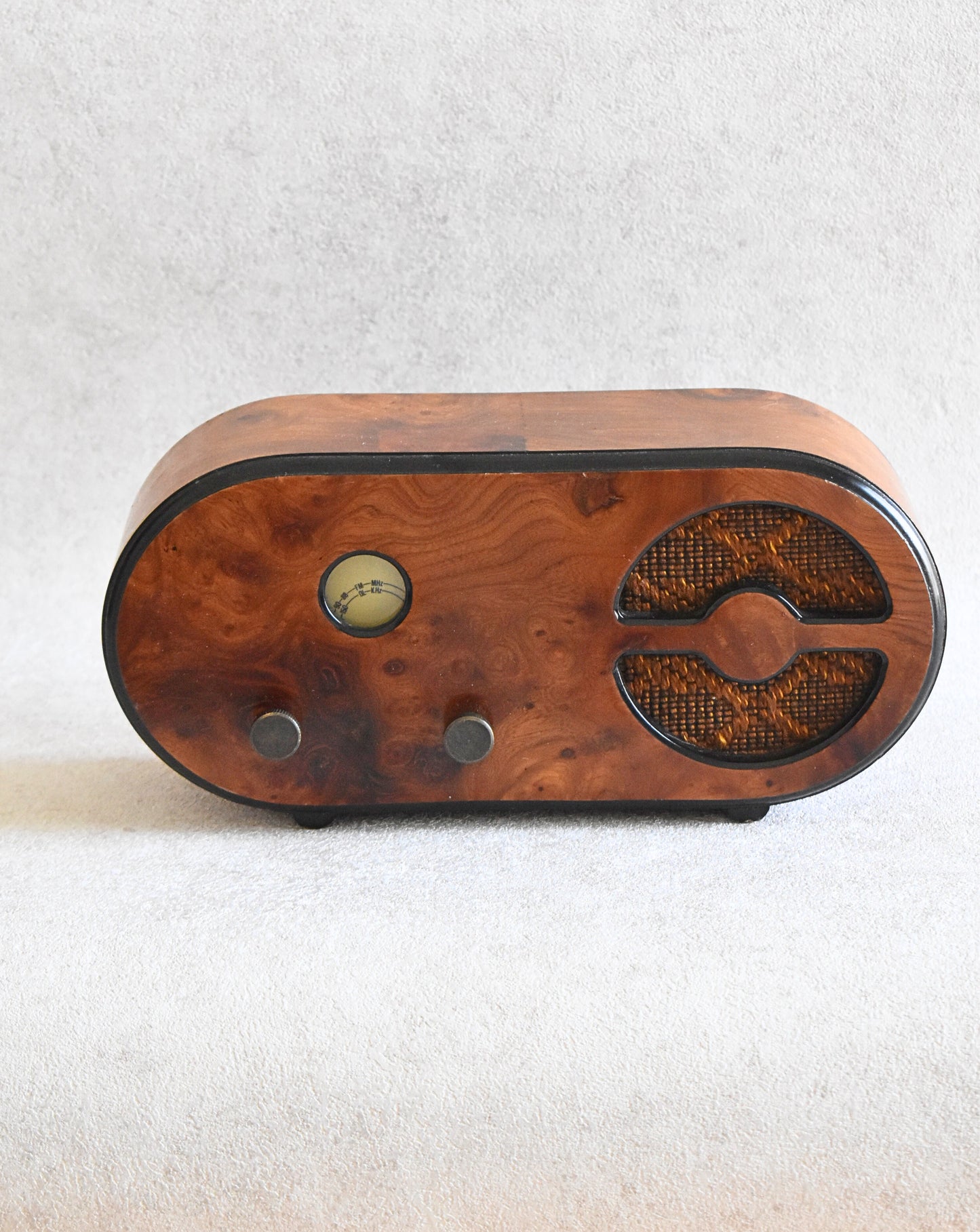 Rare French Art Deco Tabletop Radio, 1950s