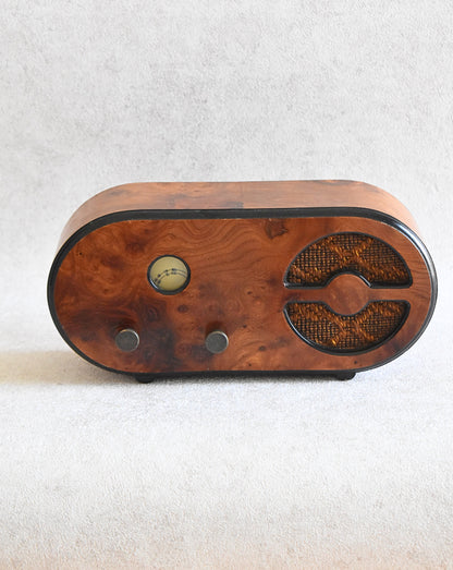 Rare French Art Deco Tabletop Radio, 1950s
