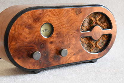 Rare French Art Deco Tabletop Radio, 1950s