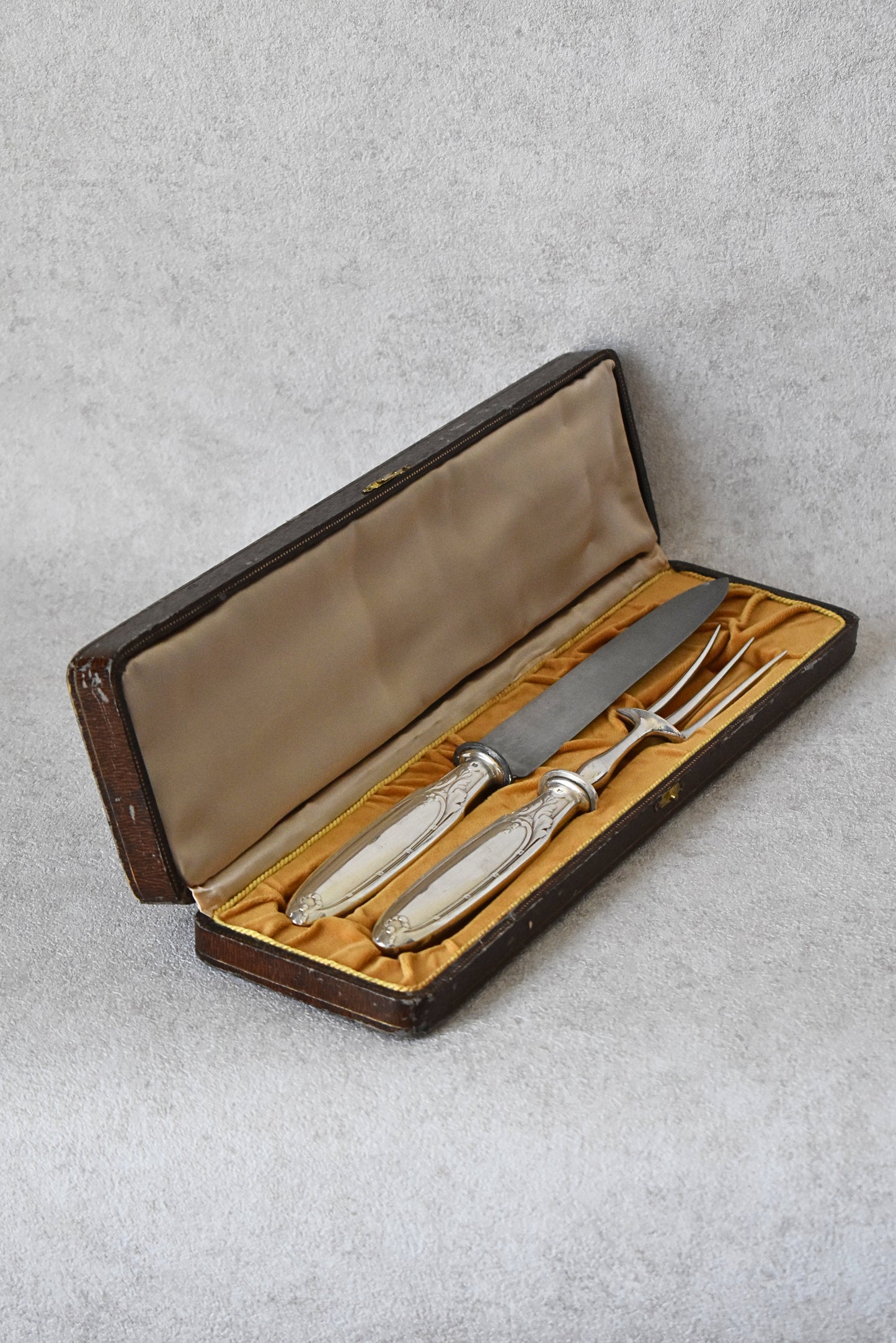 Christofle French Silver-Plated Carving Set, Circa 1900
