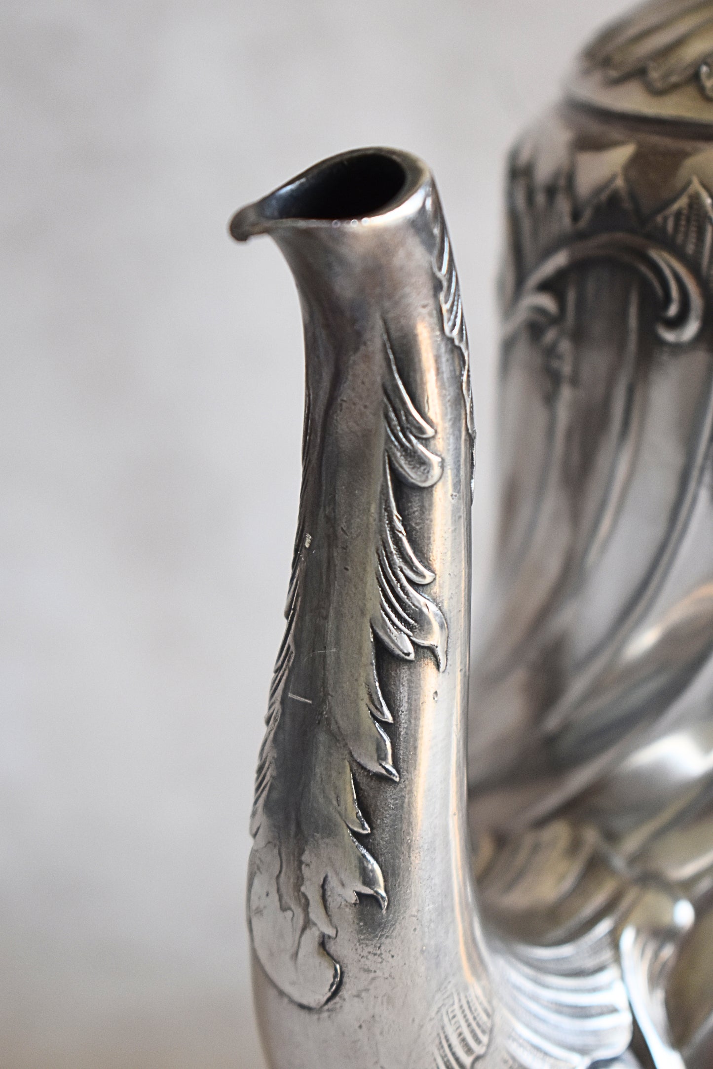 French Gallia/Christofle Silver-Plated Teapot, Early 20th Century