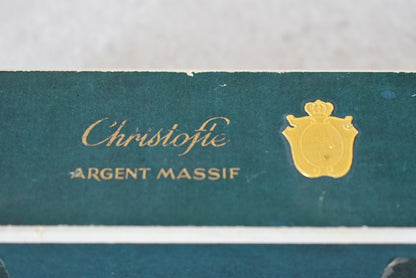 Christofle Sterling Silver Salt & Pepper Shakers (Set of 4, 1950s)