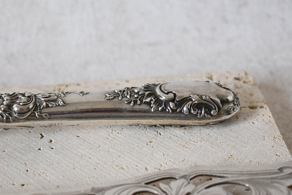 French Silver Serving Set by Henri Gabert, Circa 1880s