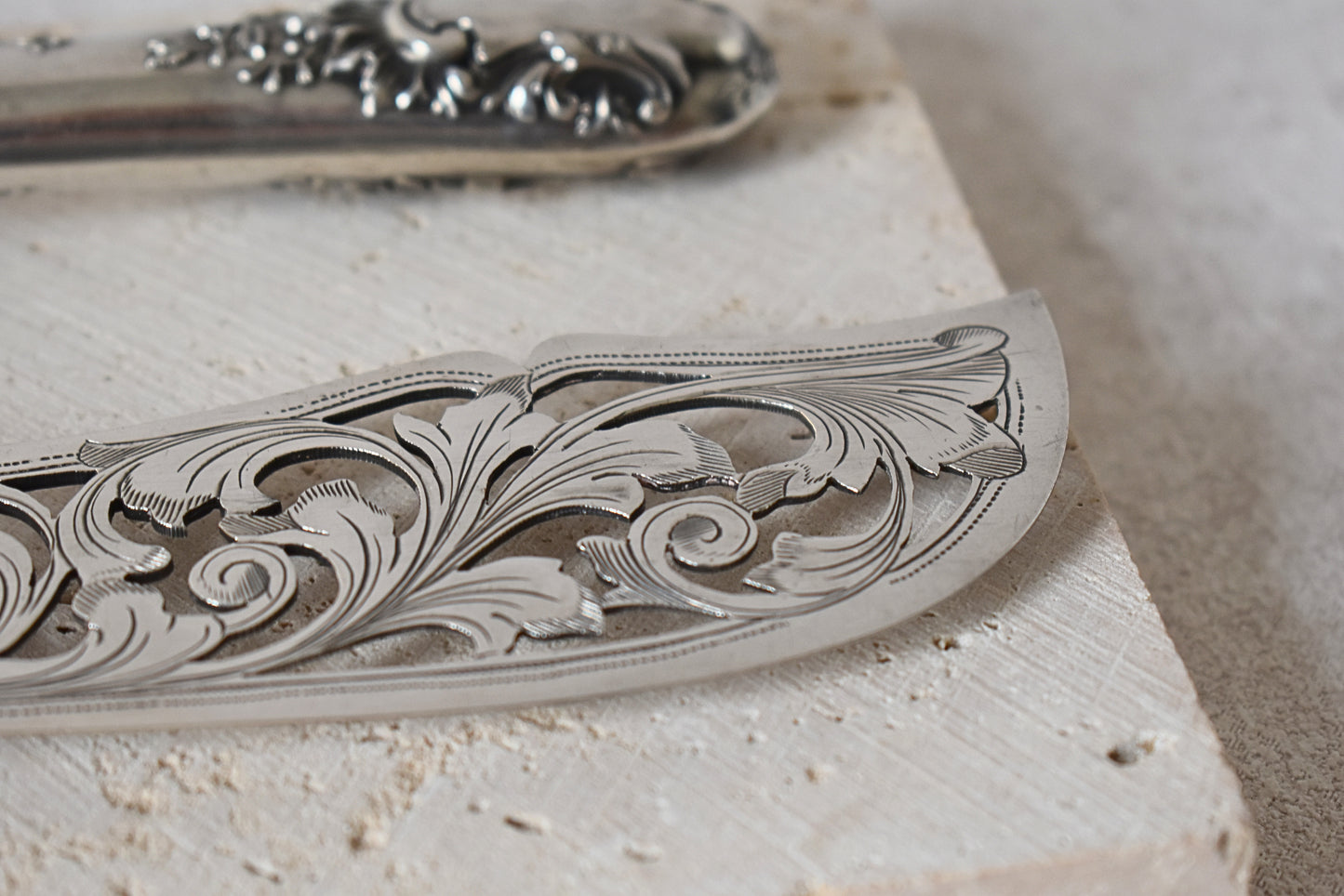 French Silver Serving Set by Henri Gabert, Circa 1880s