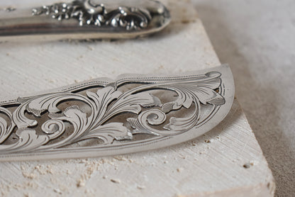 French Silver Serving Set by Henri Gabert, Circa 1880s