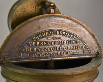 Antique French Dr. Eguisier Medical Irrigator, Late 19th Century