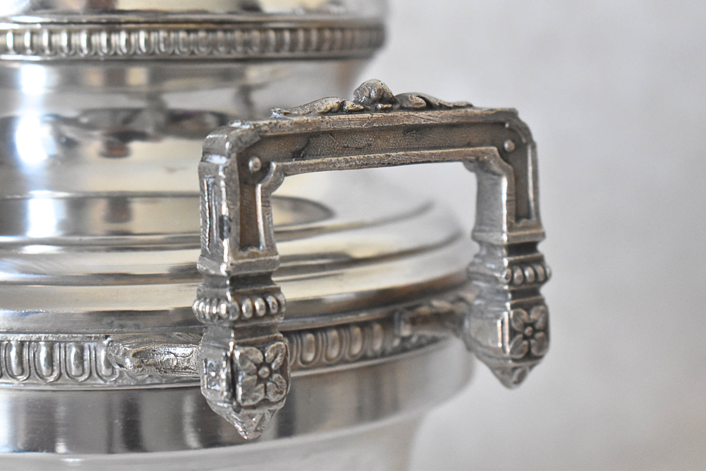 Antique French Silver-Plated Coffee Service Early 20th Century