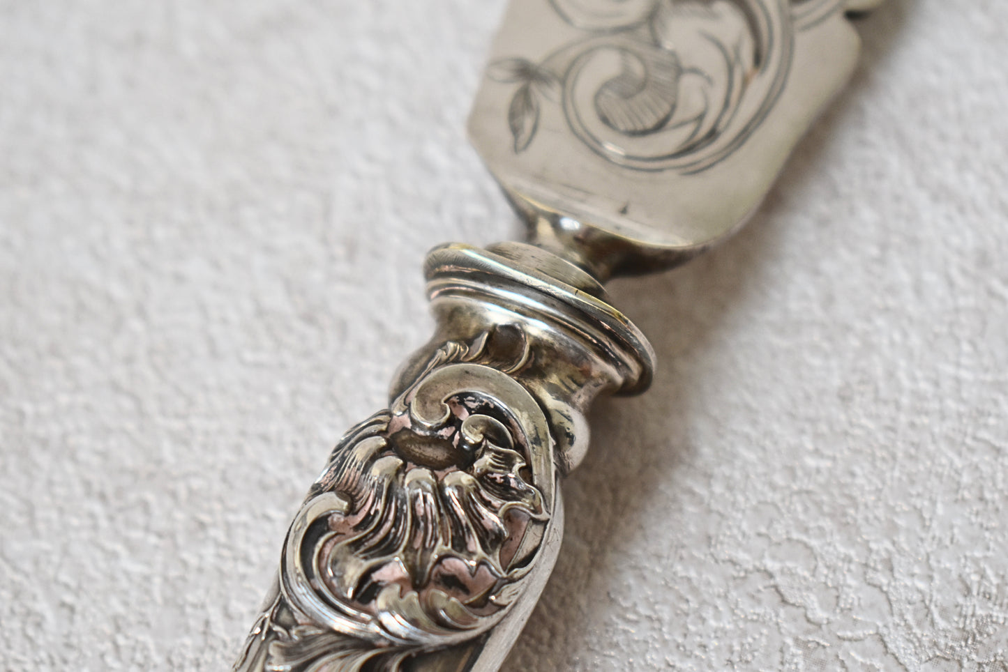 French Silver Serving Set by Henri Gabert, Circa 1880s