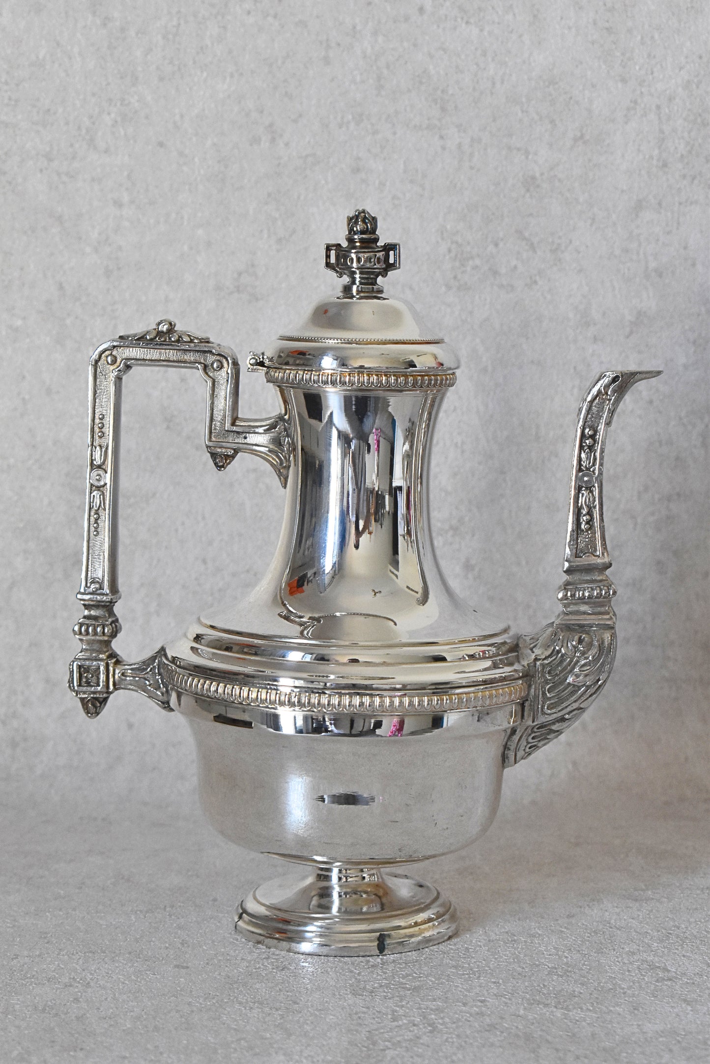 Antique French Silver-Plated Coffee Service Early 20th Century