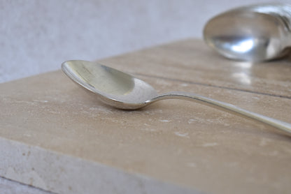 Set of 12 Christofle Silver-Plated Spoons