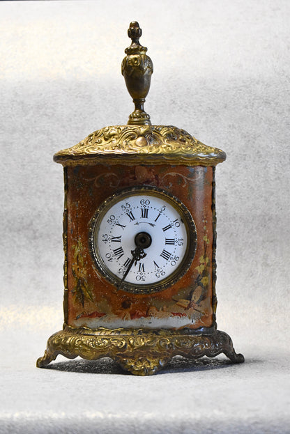 Napoleon III Era Table Clock with Angel Motif – by Japy Frères