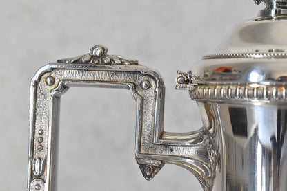 Antique French Silver-Plated Coffee Service Early 20th Century