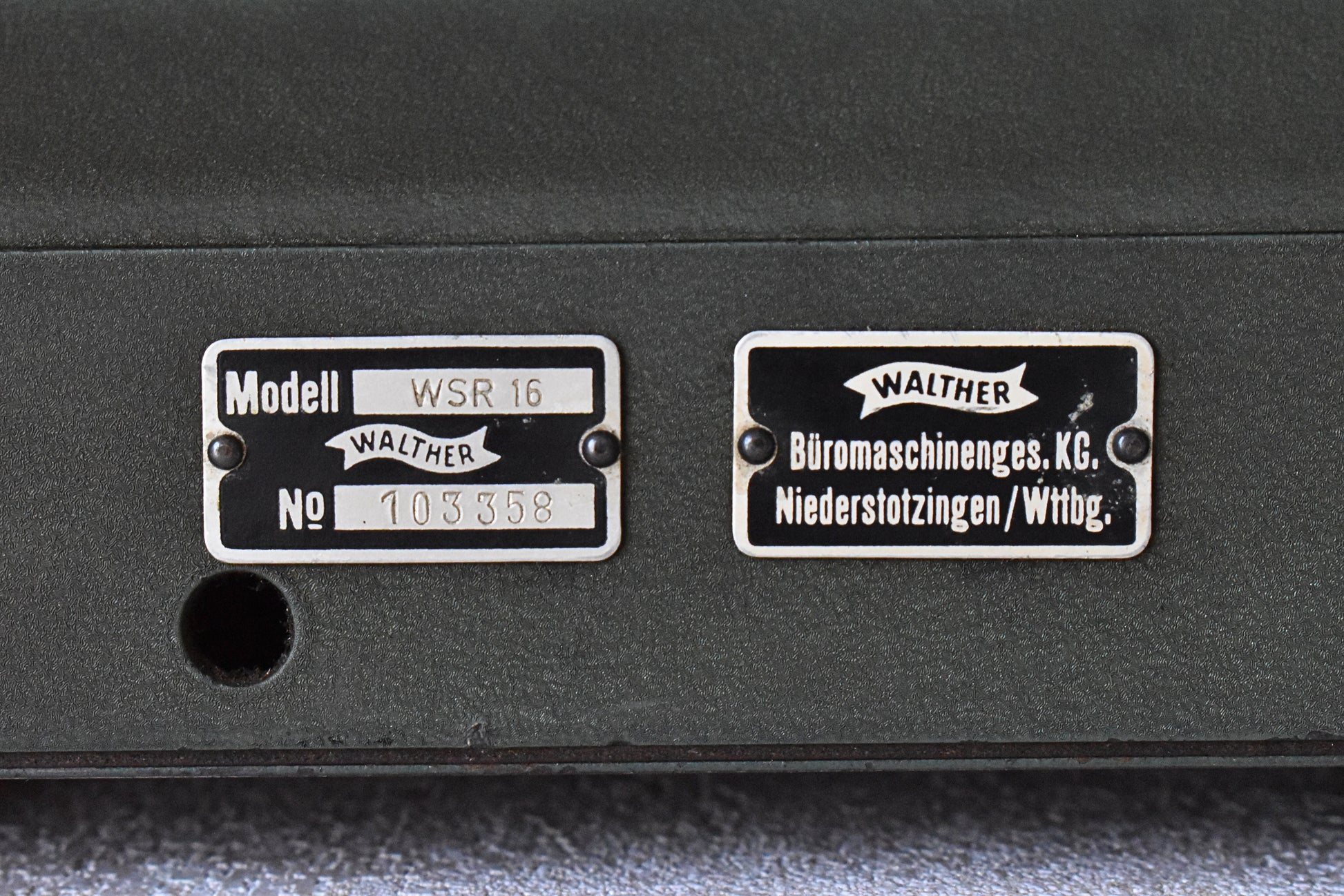 Walther WSR 16 Mechanical Calculator, Germany 1950–1960