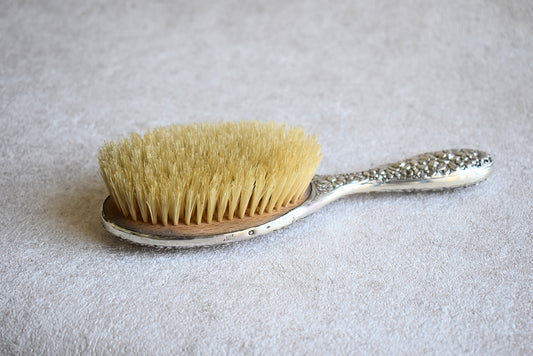 Victorian Sterling Silver Hairbrush (1850-1880)