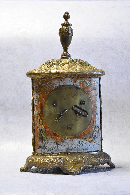 Napoleon III Era Table Clock with Angel Motif – by Japy Frères