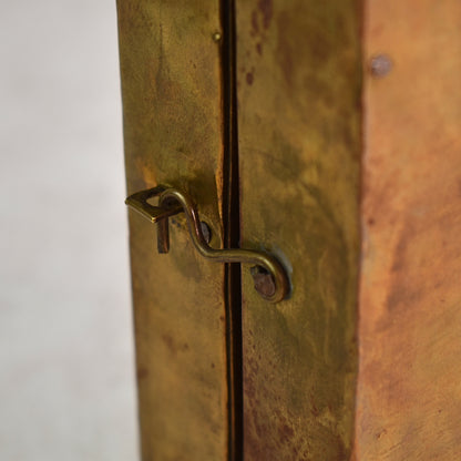 Nepalese Brass Bagh Chal Folding Game Board, Kathmandu